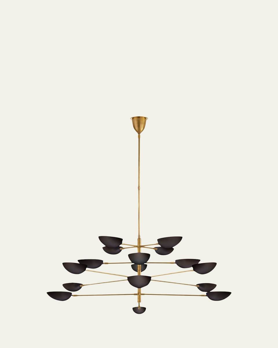 Graphic Grande Four Tier Chandelier By AERIN